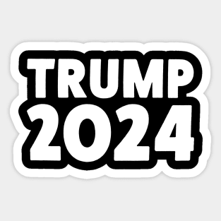 TRUMP 2024 GREAT AGAIN Sticker